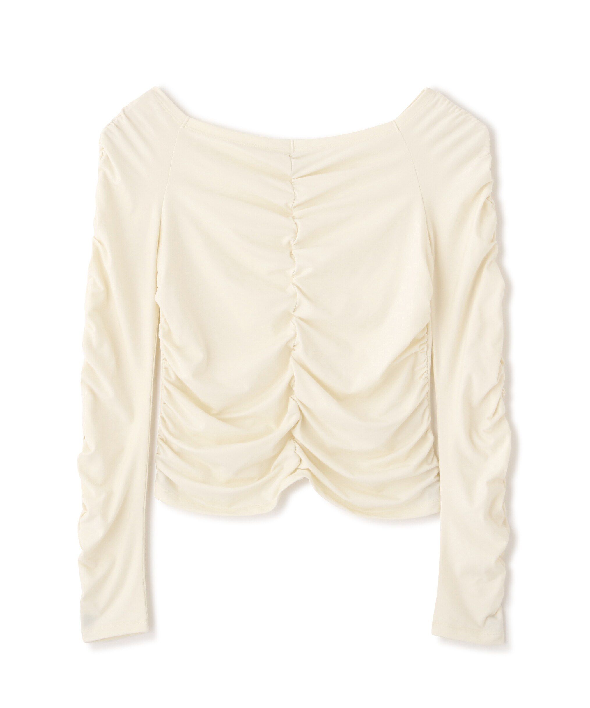 PROPORTION BODY DRESSING「シャーリングロングT」|Tシャツ・カットソー|