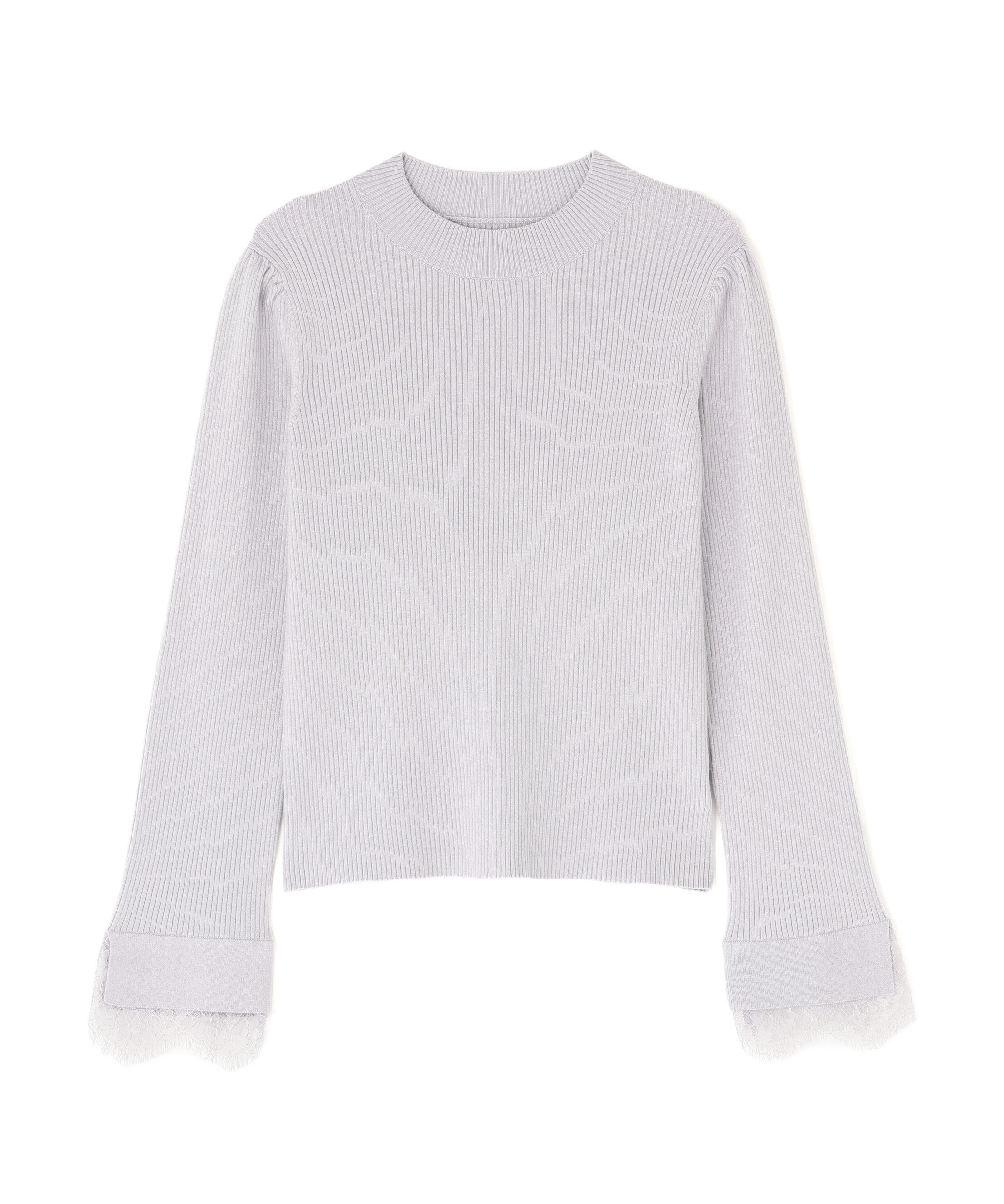 PROPORTION BODY DRESSING「レースドッキングスリーブニット 25AW」|ニット・セーター|