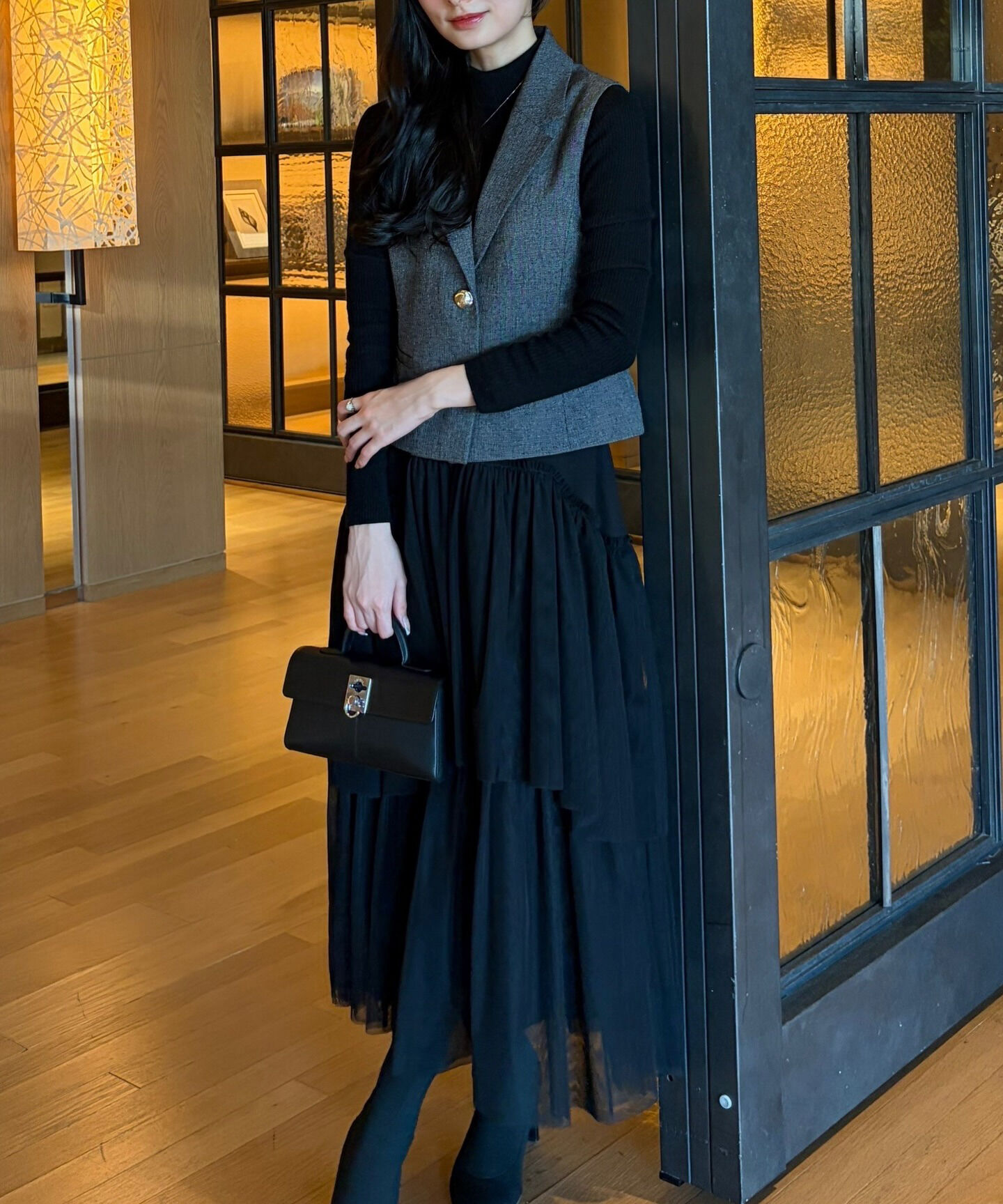 PROPORTION BODY DRESSING「テーラードジレセットアップ」|ワンピース|