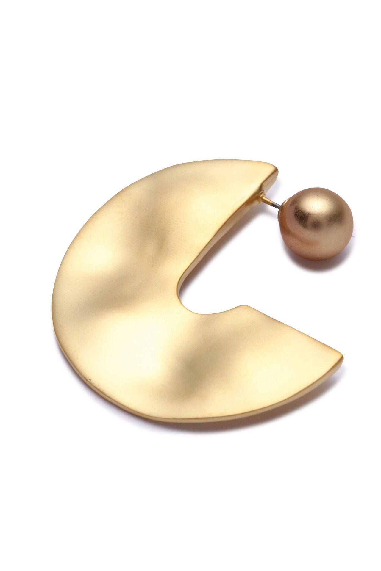  「ラウンドプレートピアス」|その他|