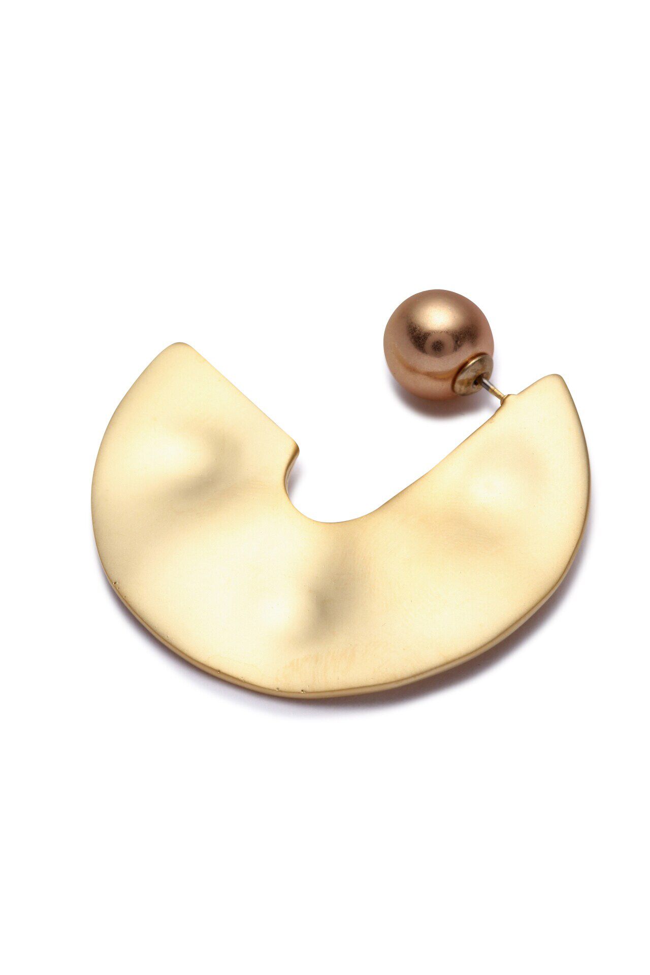  「ラウンドプレートピアス」|その他|