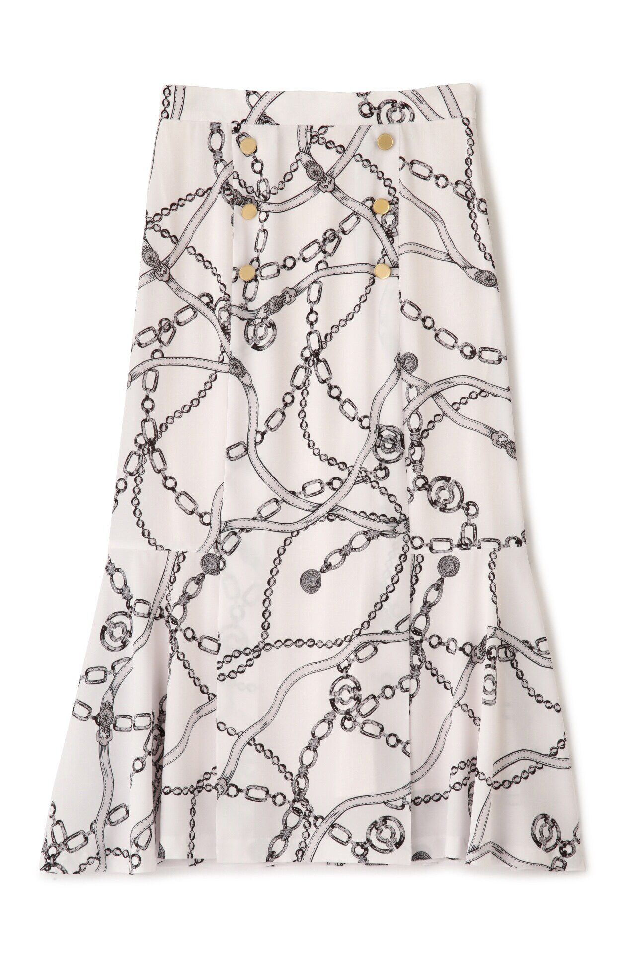  「◆チェーンプリントスカート」|スカート|
