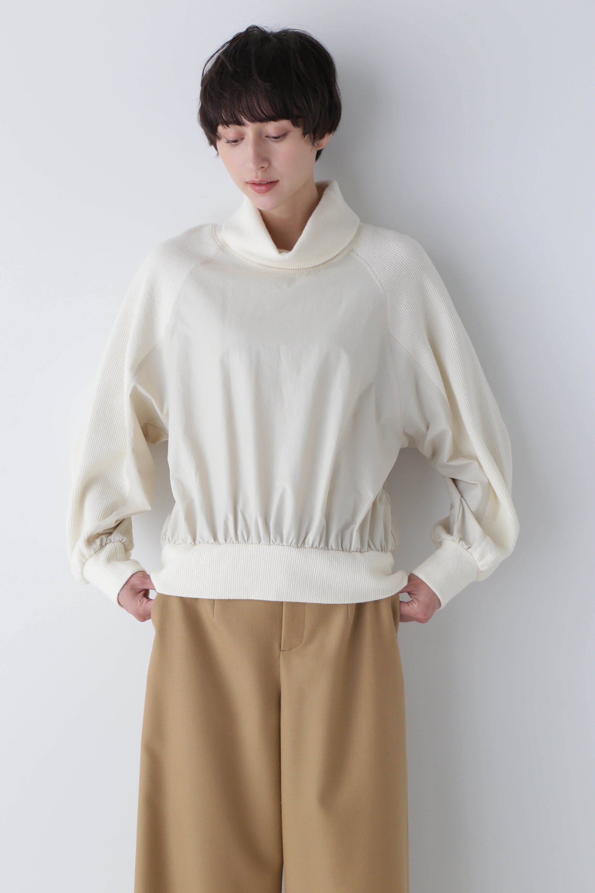  「◆異素材プルオーバー」|Tシャツ・カットソー|