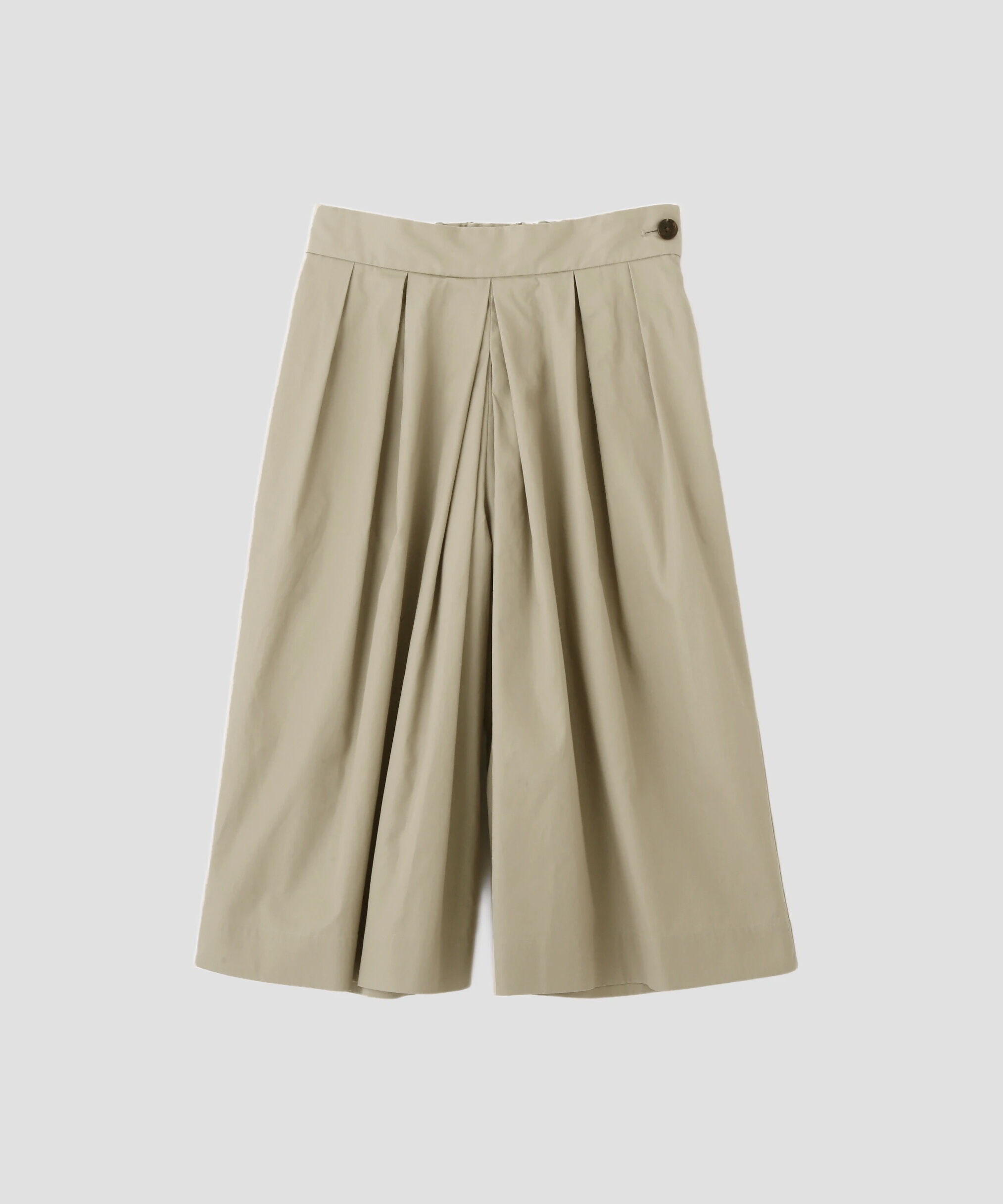  「SOFT BRUSHED COTTON TWILL TROUSERS」|キュロット|