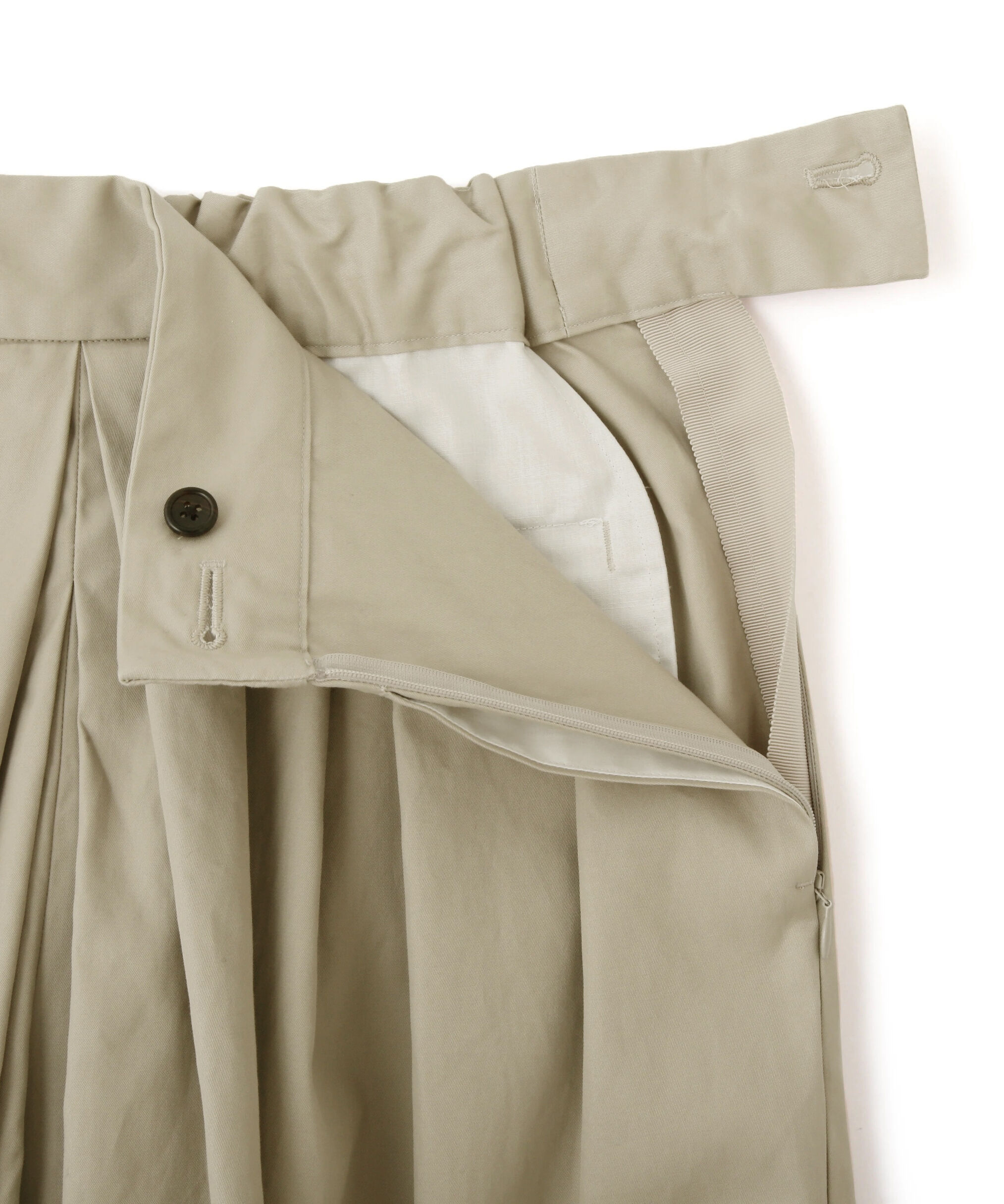  「SOFT BRUSHED COTTON TWILL TROUSERS」|キュロット|