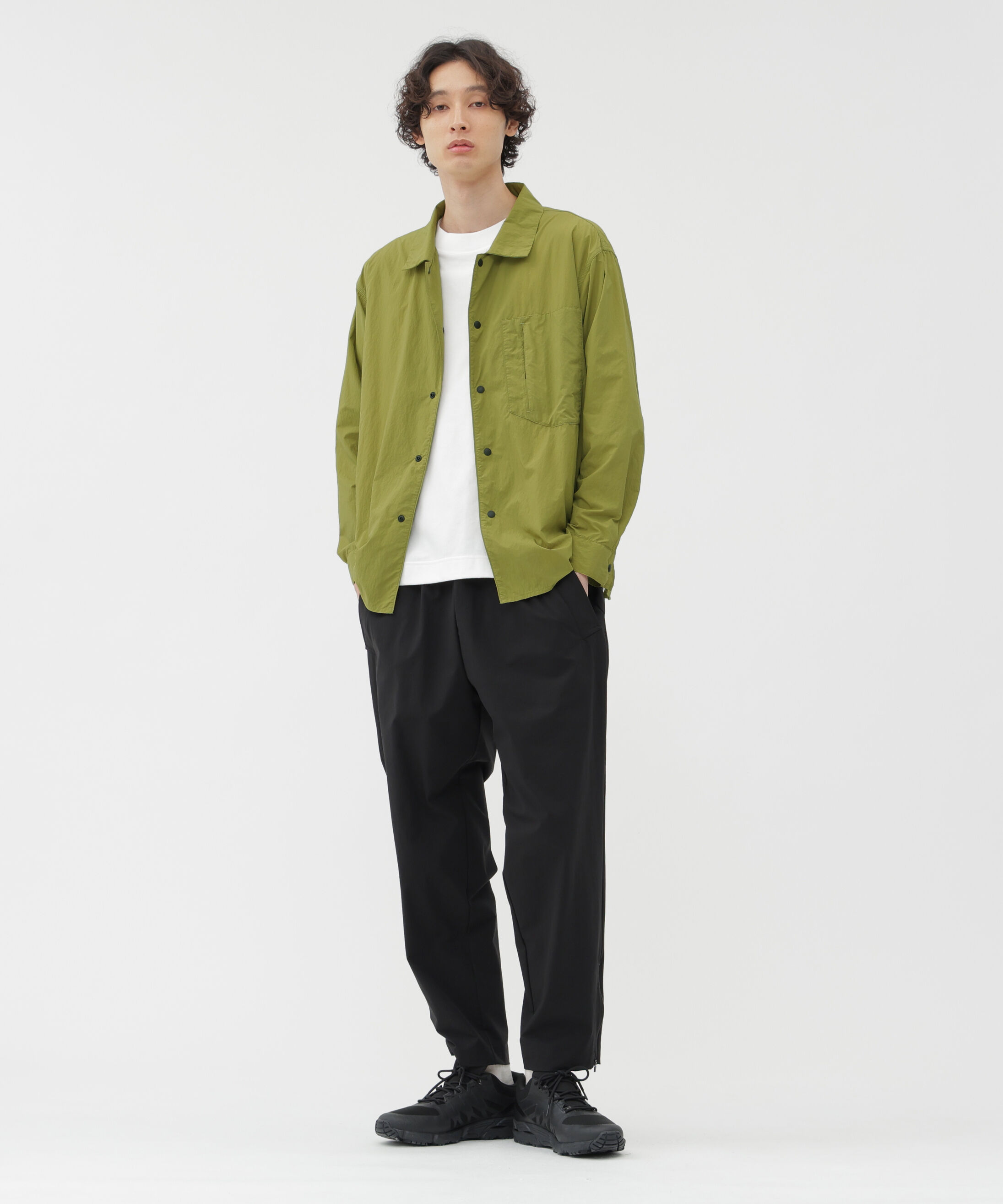 MARGARET HOWELL「RECYCLE NYLON LIGHT POPLIN SHIRT」|Tシャツ・カットソー|