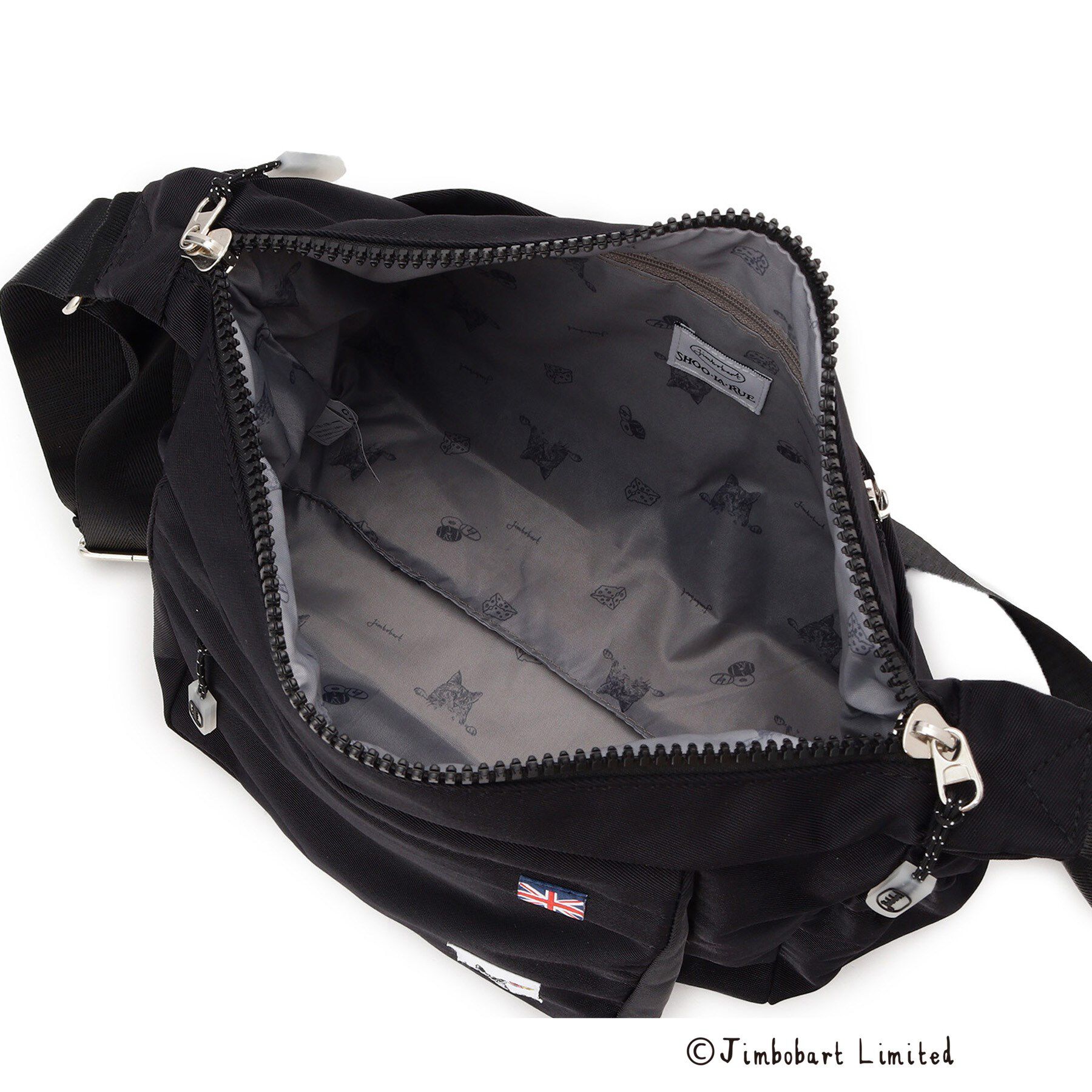 SHOO･LA･RUE「【撥水】立体ポケットショルダーバッグ【Jimbobart】」|ショルダー・メッセンジャー|