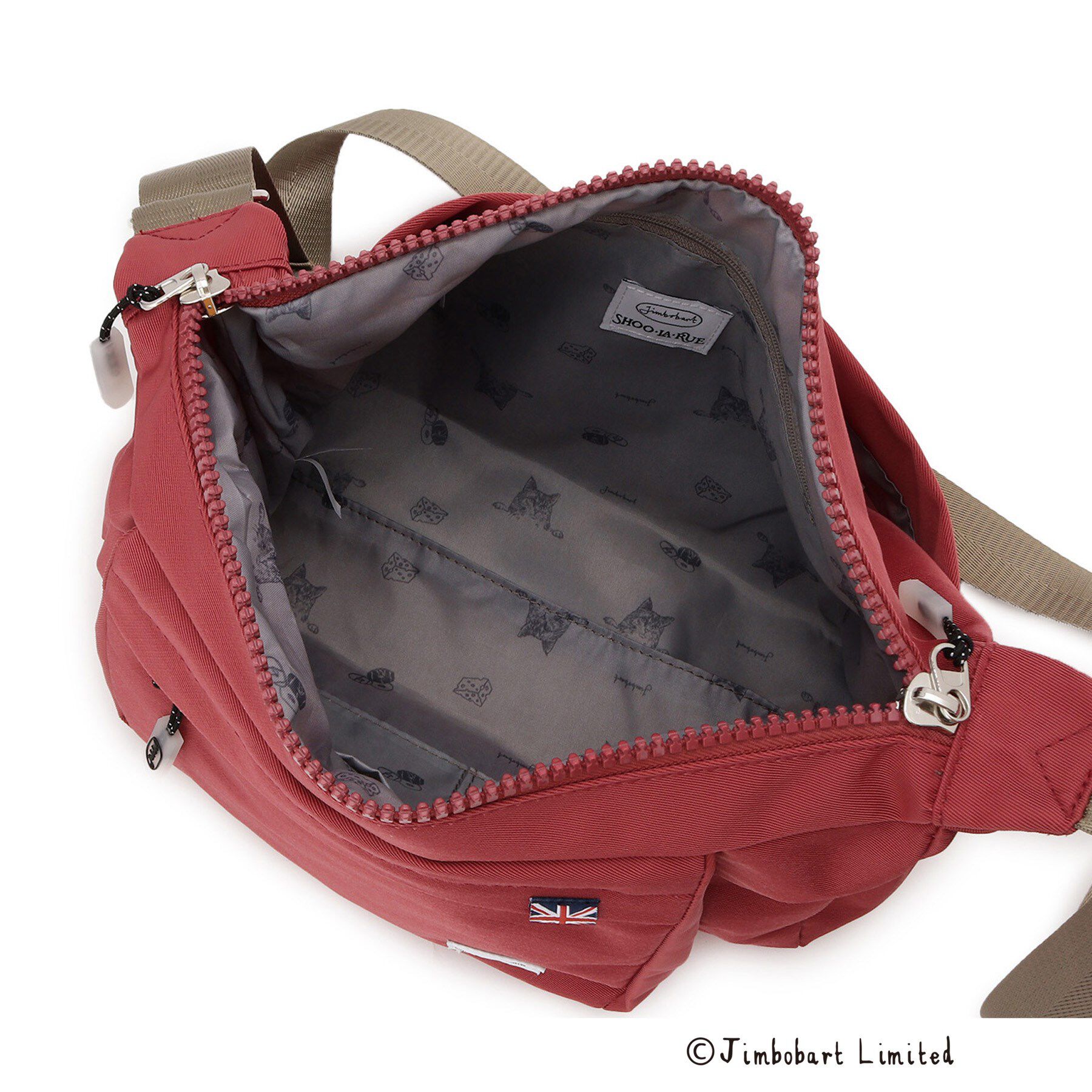 SHOO･LA･RUE「【撥水】立体ポケットショルダーバッグ【Jimbobart】」|ショルダー・メッセンジャー|