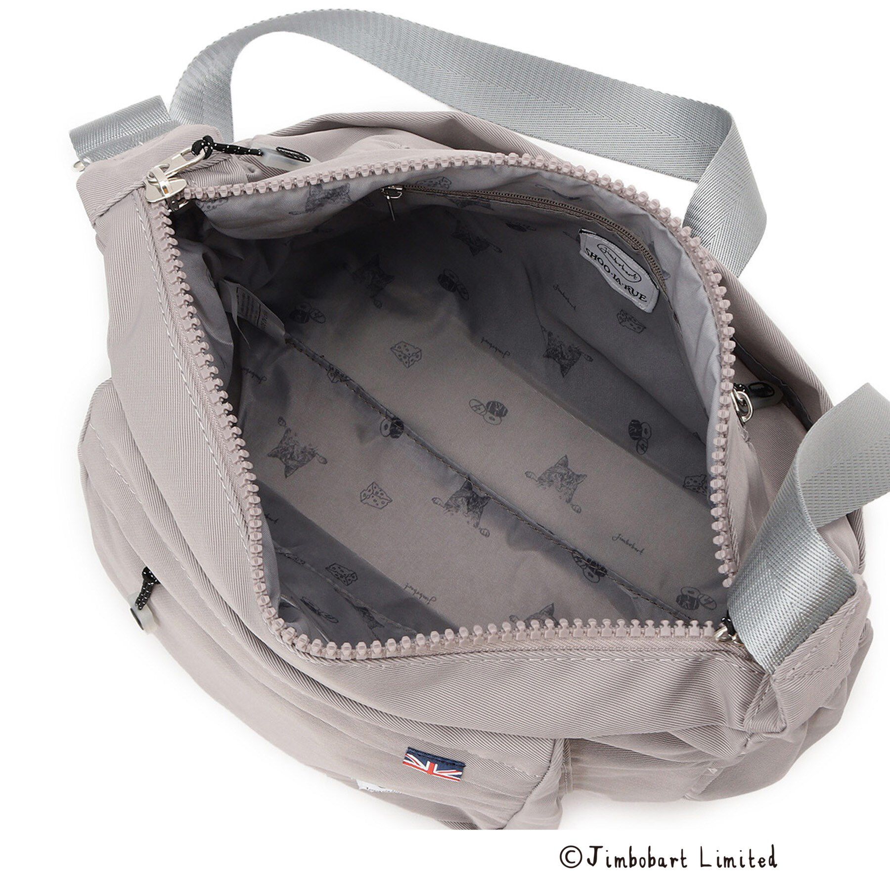 SHOO･LA･RUE「【撥水】立体ポケットショルダーバッグ【Jimbobart】」|ショルダー・メッセンジャー|