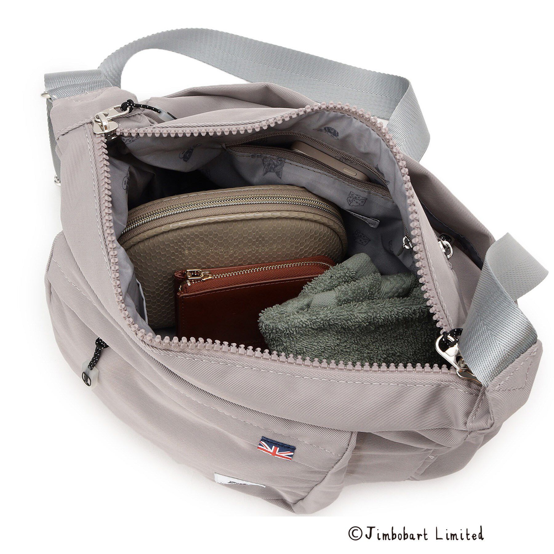 SHOO･LA･RUE「【撥水】立体ポケットショルダーバッグ【Jimbobart】」|ショルダー・メッセンジャー|