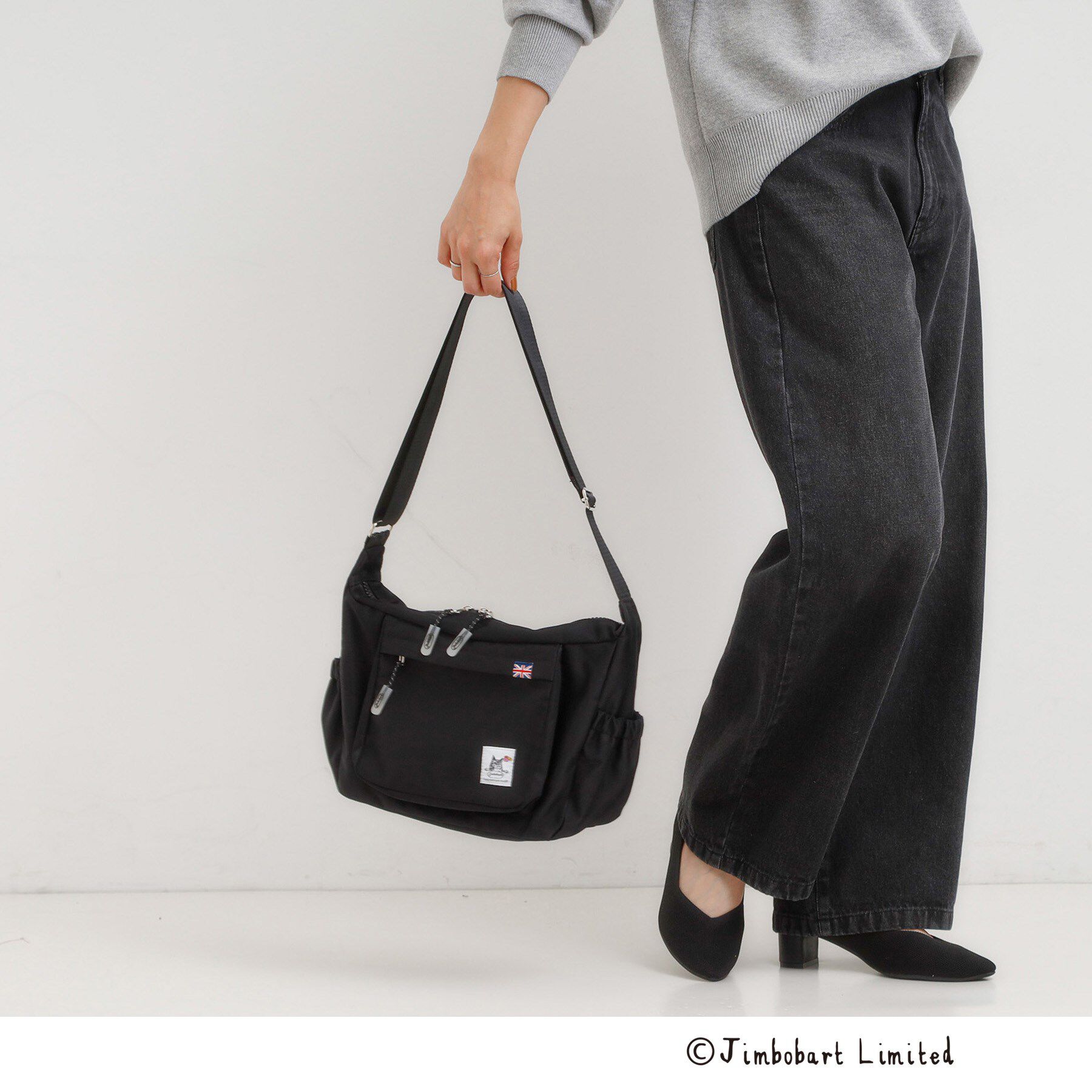 SHOO･LA･RUE「【撥水】立体ポケットショルダーバッグ【Jimbobart】」|ショルダー・メッセンジャー|