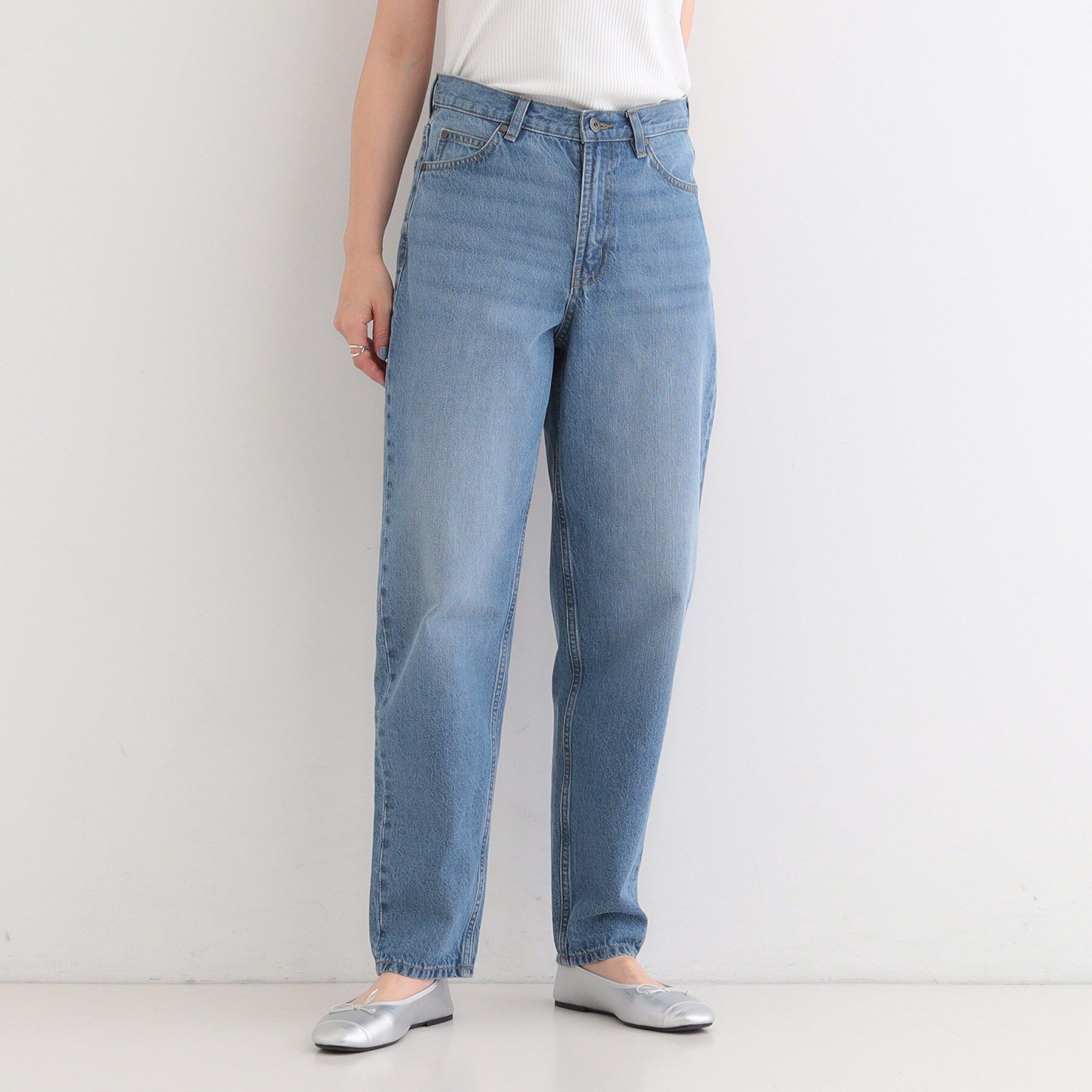 SHOO･LA･RUE「【SHOO・LA・RUE DENIM】大人のきれいめカジュアルに テーパードパンツ」|デニム|