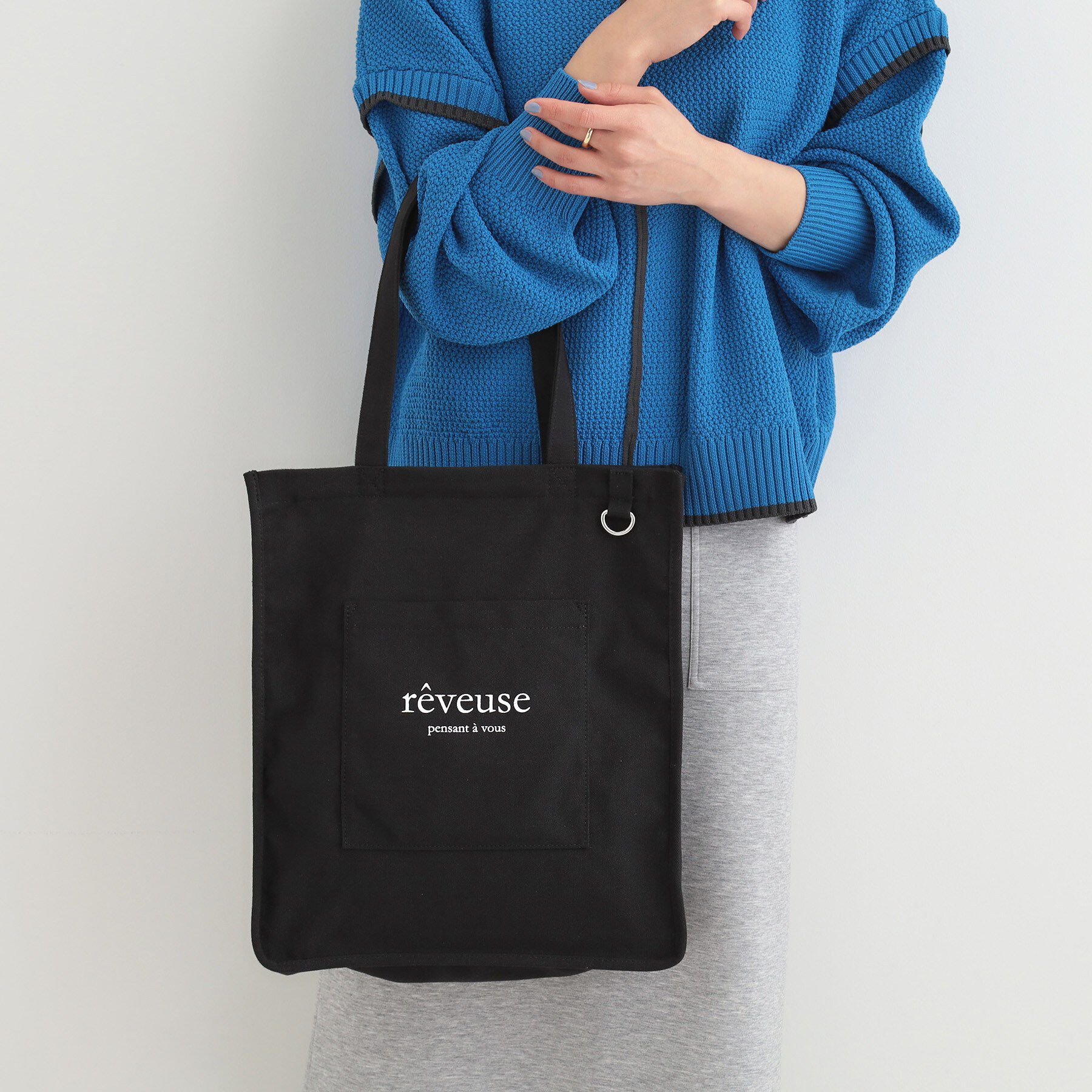 SHOO･LA･RUE「推し活もできるハンプトート【うちわが入る】」|トートバッグ|