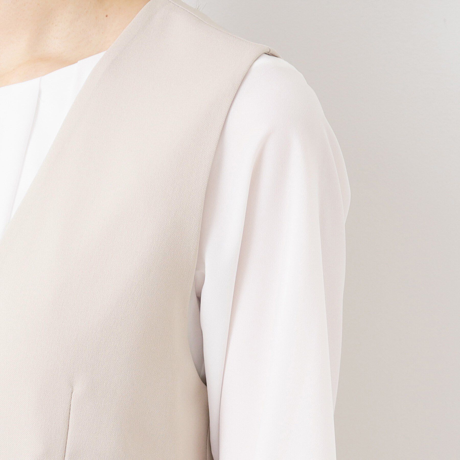 Dessin「【入卒/セレモニー/洗える】ペプラムジャンパースカート」|ワンピース|