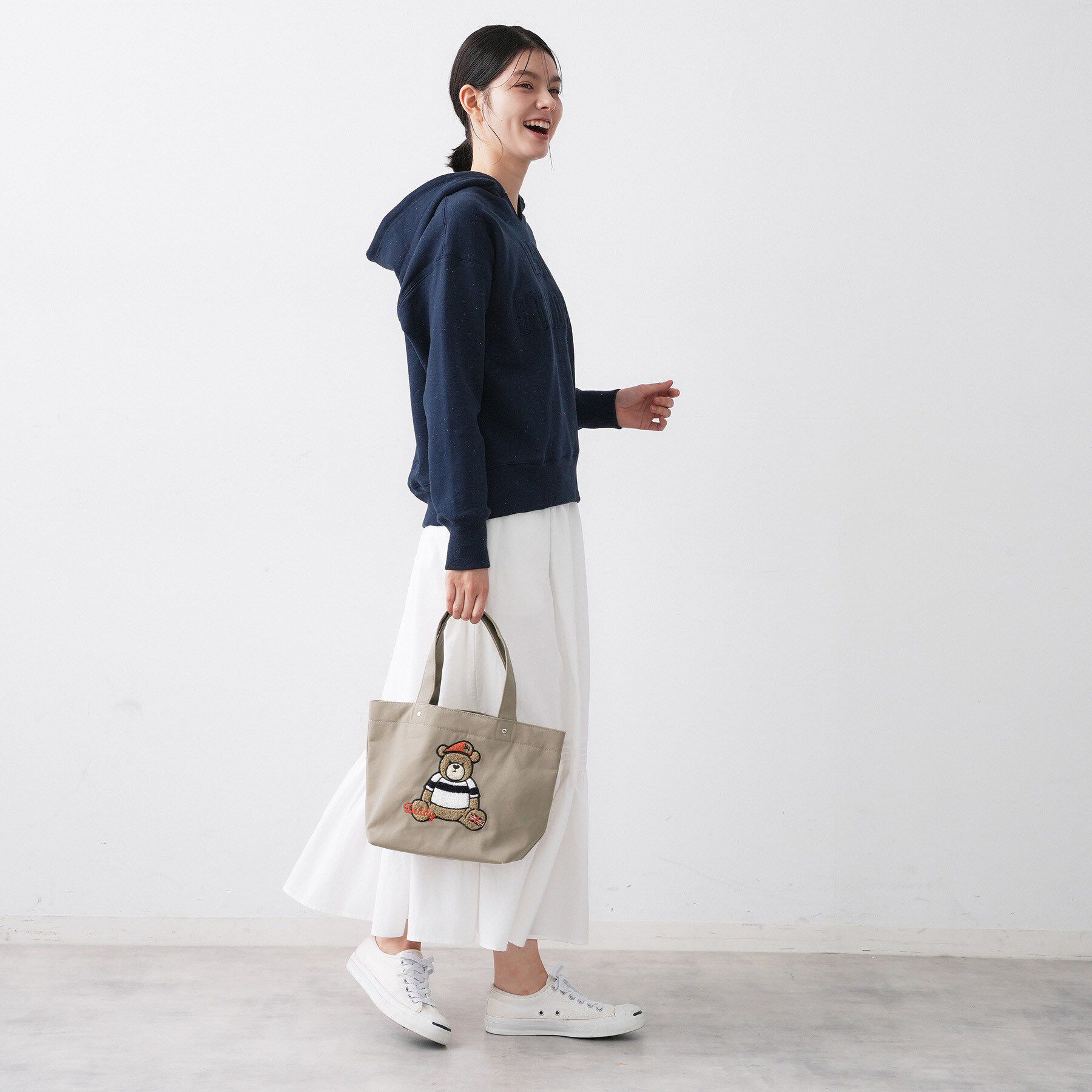 Dessin「Deddyさがら刺繍トートバッグ」|トートバッグ|