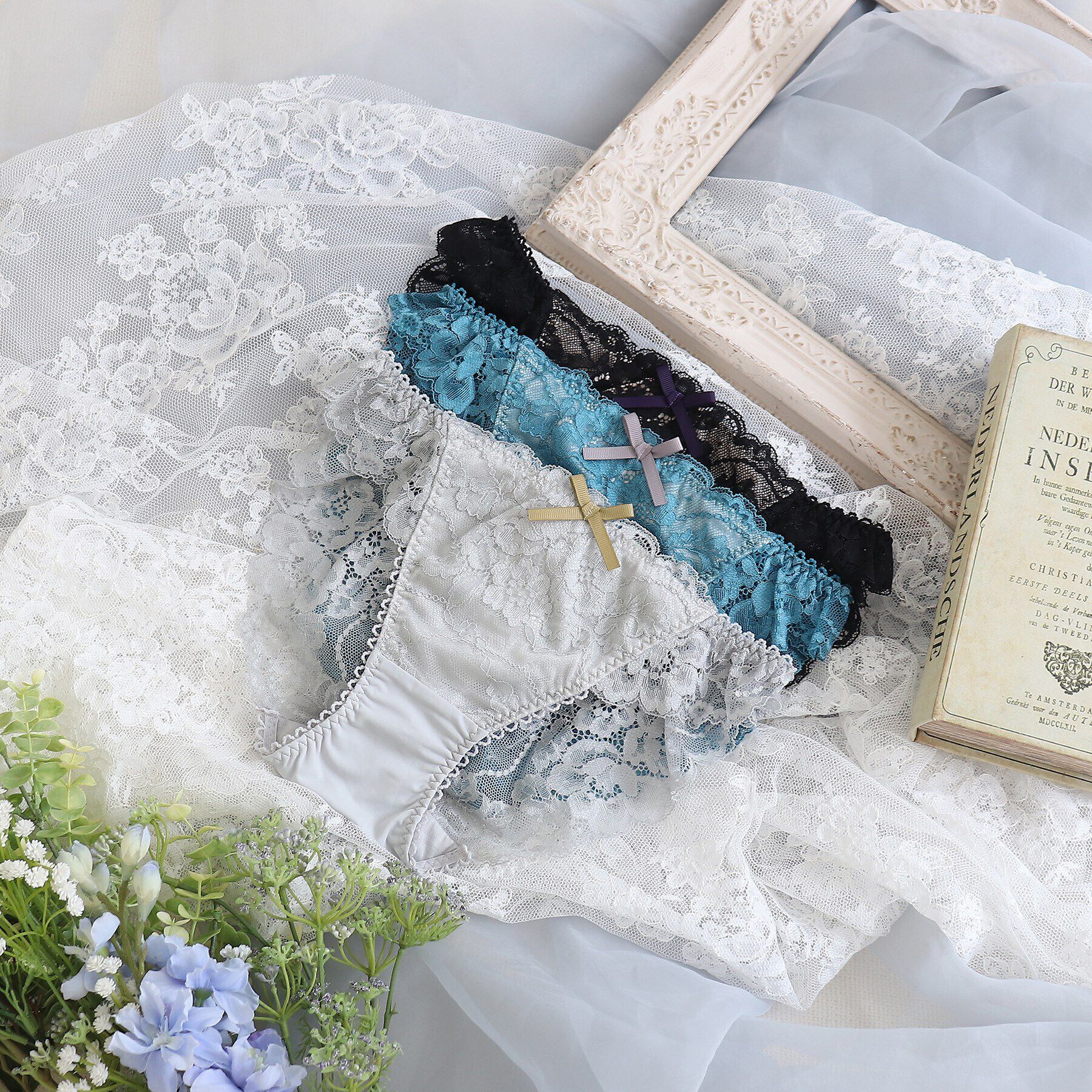 Risa Magli「ノーラ レースショーツ」|インナー|