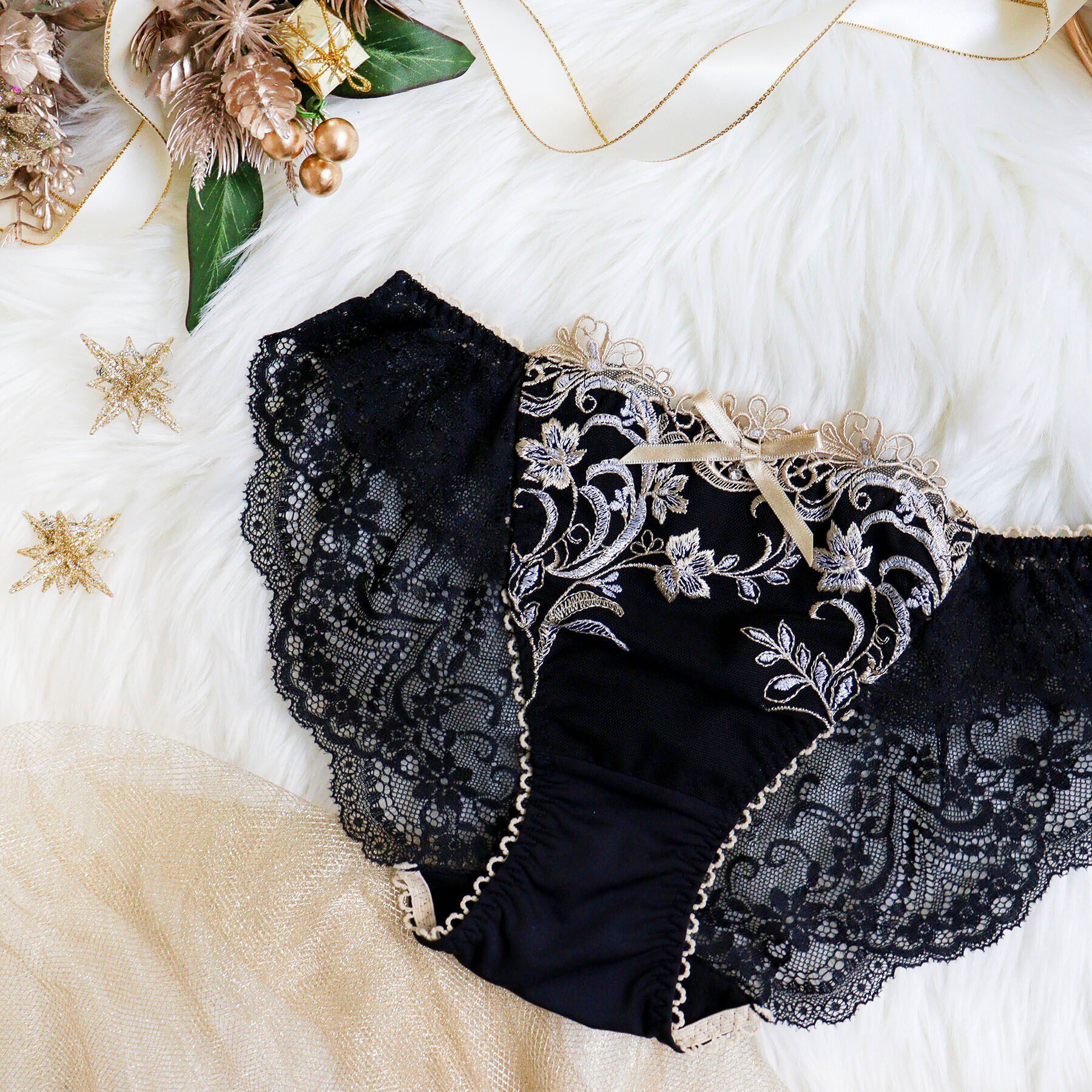 Risa Magli「アンシェラ レースショーツ」|インナー|