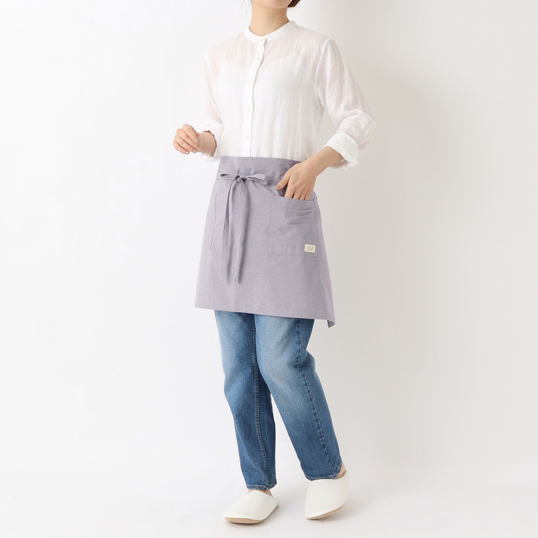 212 KITCHEN STORE「サーキュリック カフェエプロン PU ＜212Kオリジナル＞」|食器・キッチングッズ|