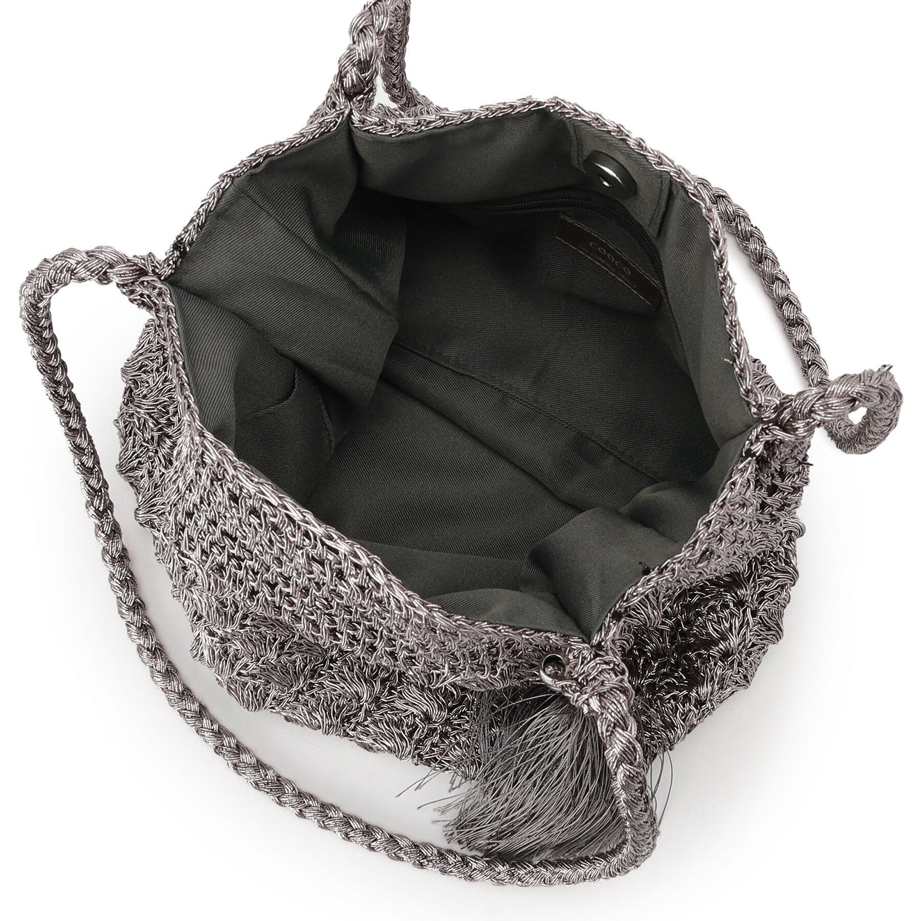 SunaUna「【新色追加／肩掛け可能】メタリックトートバッグ」|トートバッグ|