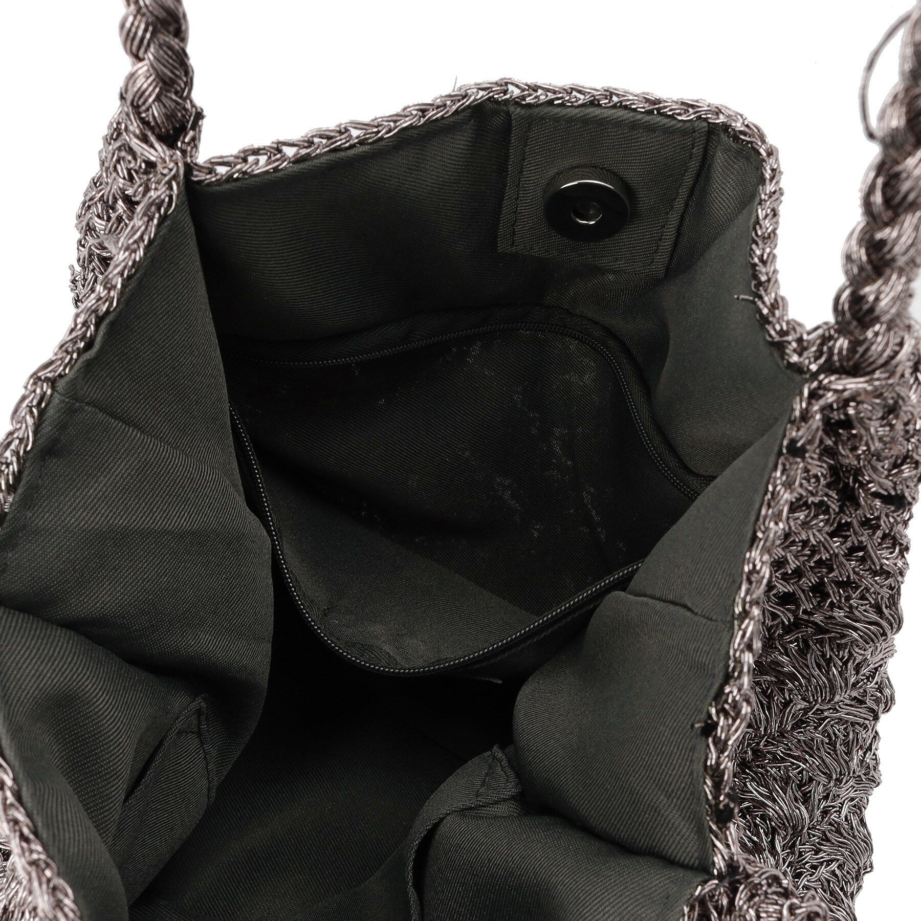 SunaUna「【新色追加／肩掛け可能】メタリックトートバッグ」|トートバッグ|