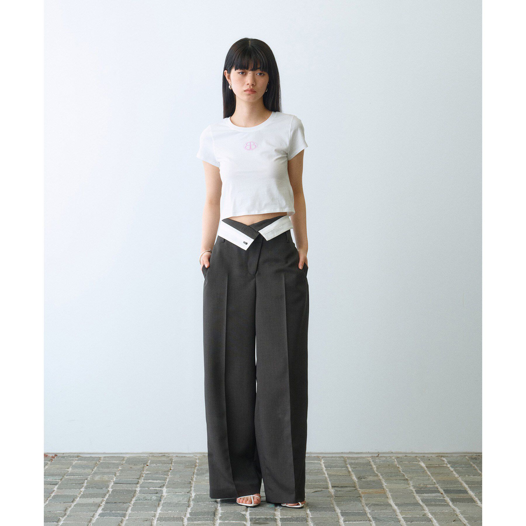 CODE A「Organic Basics｜Vutterfly Baby Tee」|Tシャツ・カットソー|