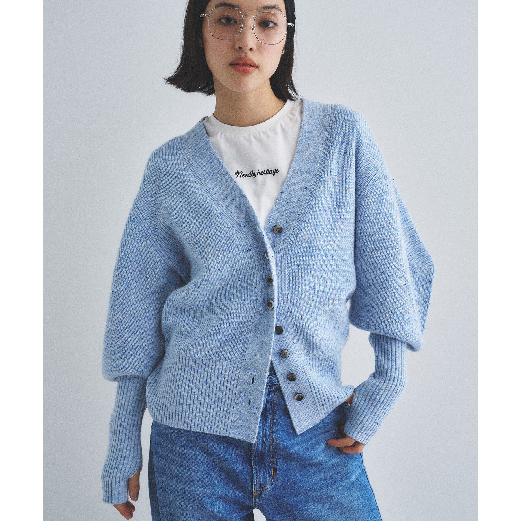 CODE A「NEEDBY heritage｜CROPPED TEE」|Tシャツ・カットソー|