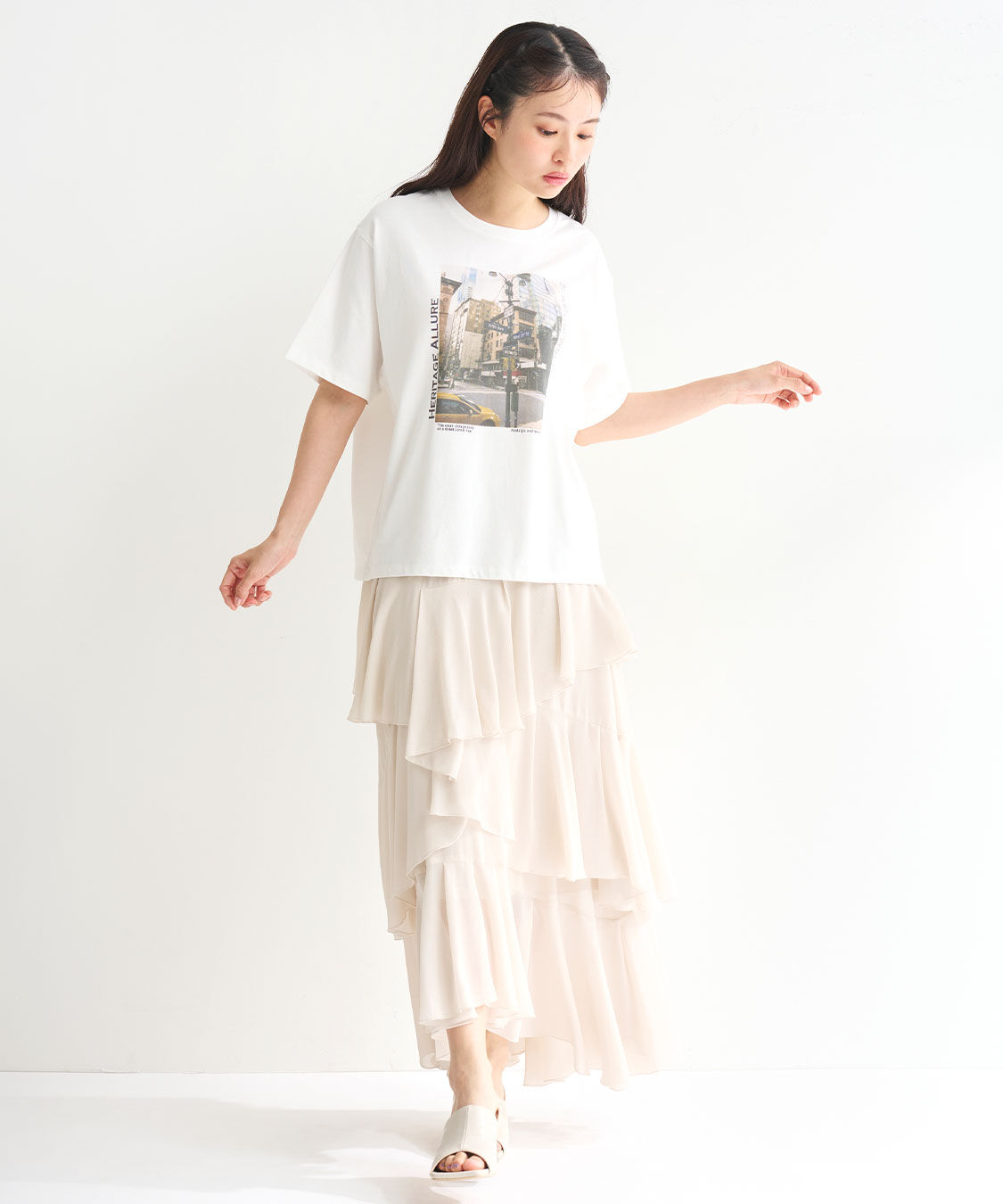 COCO DEAL「フォトグラフィックTシャツ」|Tシャツ・カットソー|