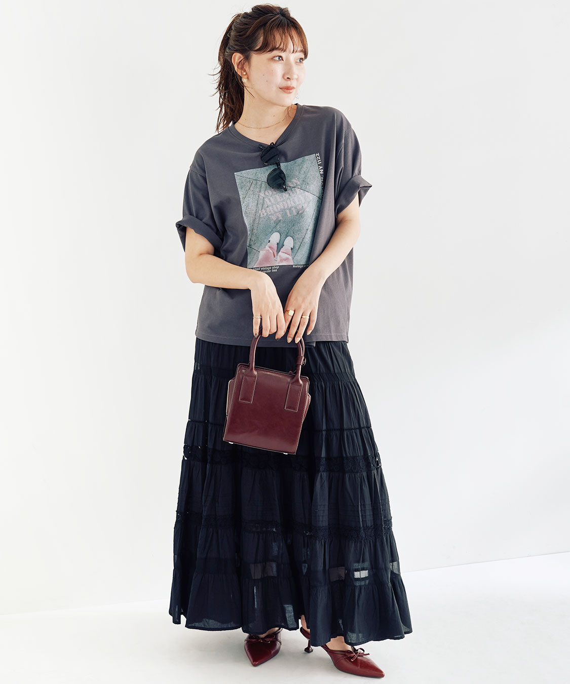 COCO DEAL「フォトグラフィックTシャツ」|Tシャツ・カットソー|