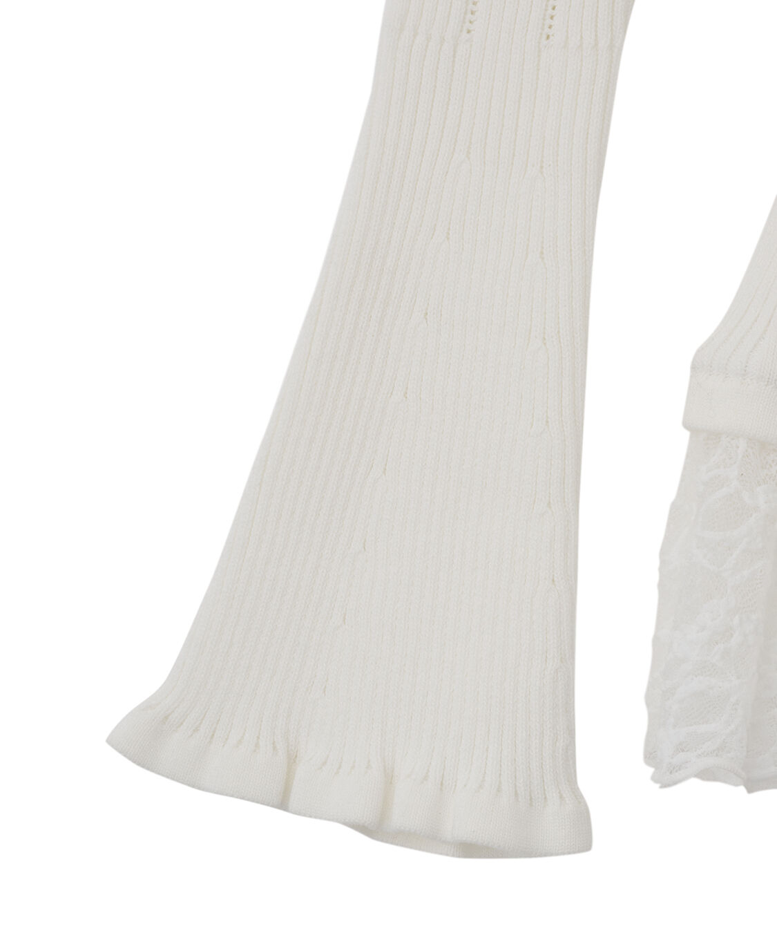 COCO DEAL「レースドッキングニット」|ニット・セーター|