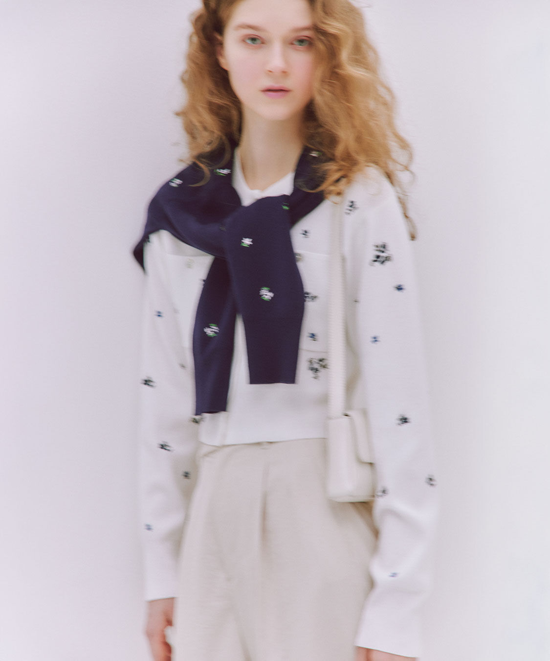 COCO DEAL「小花/ハート刺繍ニットカーディガン」|ニット・セーター|