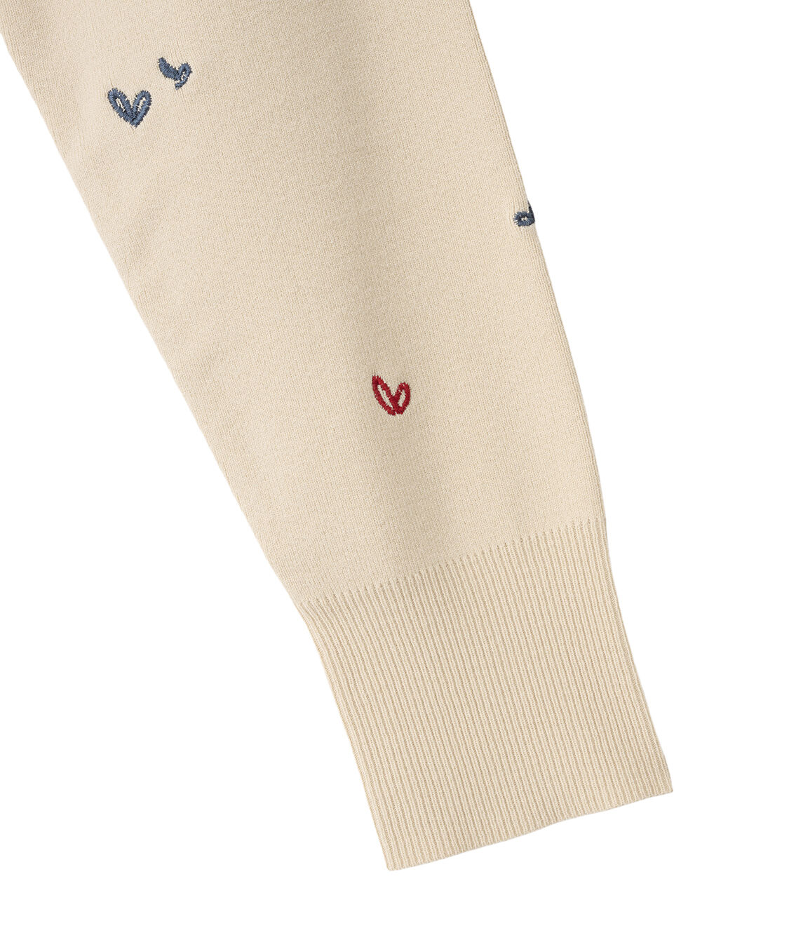 COCO DEAL「小花/ハート刺繍ニットカーディガン」|ニット・セーター|