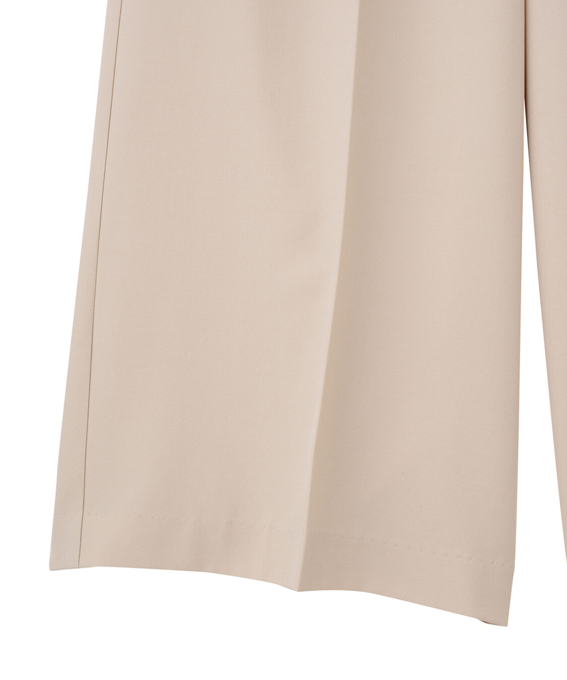 COCO DEAL「細ベルト付きタックワイドパンツ」|スラックス|