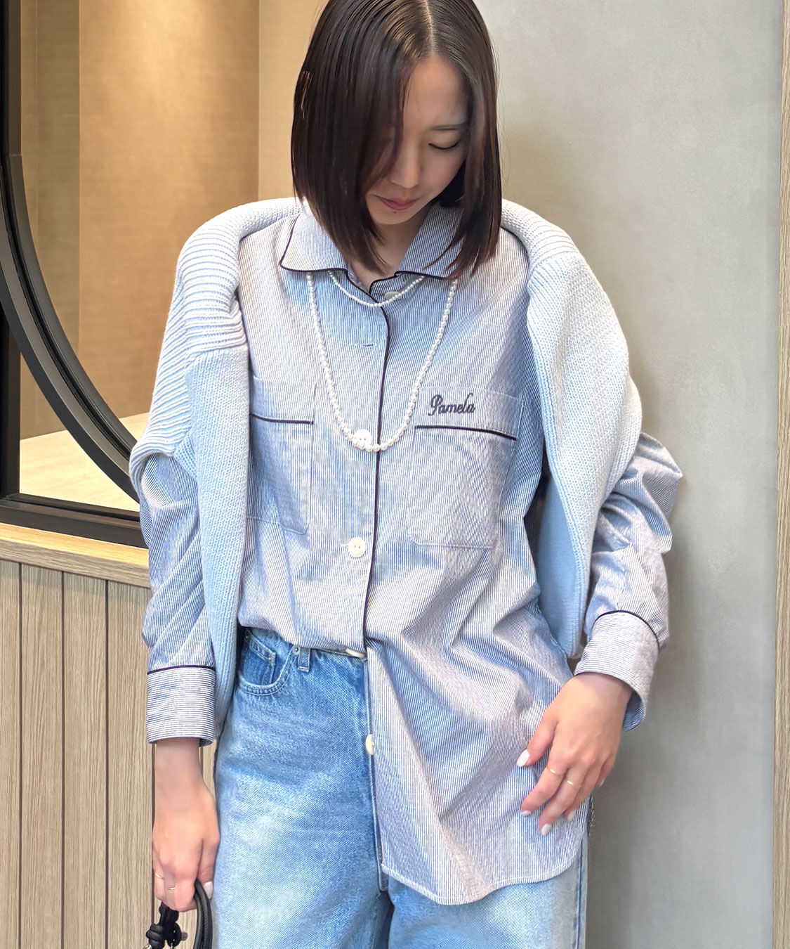 COCO DEAL「パジャマライクシャツ」|シャツ・ブラウス|