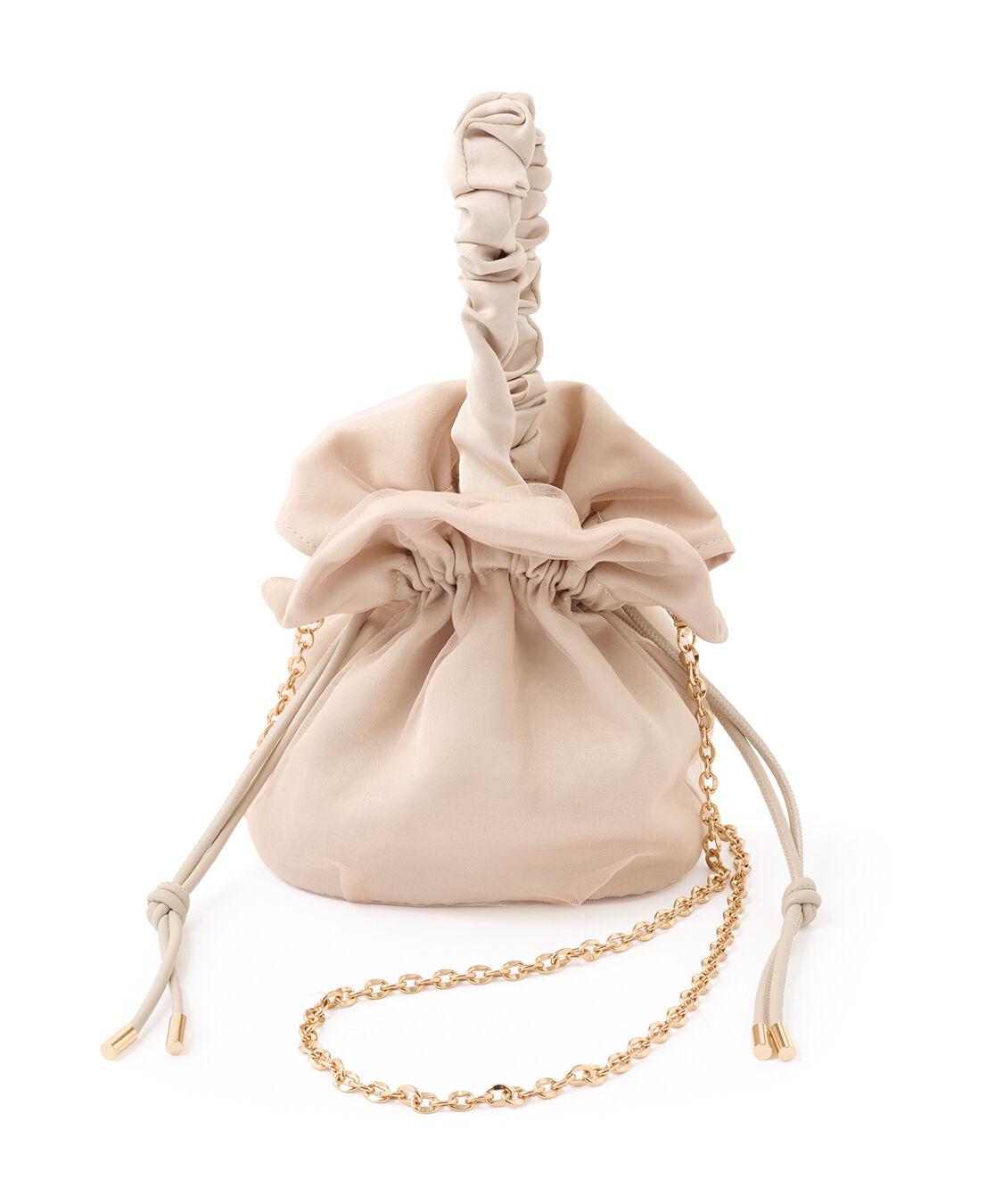 COCO DEAL「サテン巾着バッグ」|ショルダー・メッセンジャー|