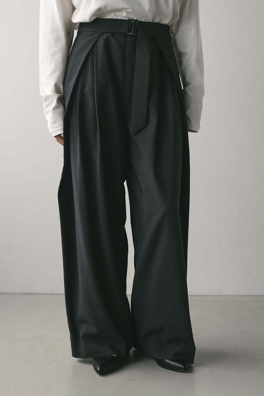 STYLEMIXER「ウエストデザインサイドラップパンツ」|その他|