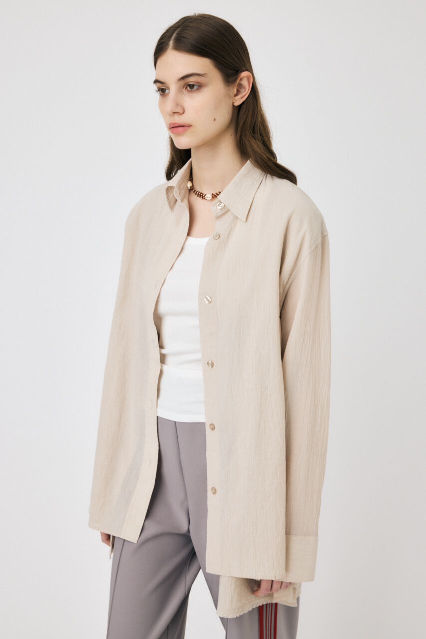 MOUSSY「LAYERED OVER シャツ」|シャツ・ブラウス|