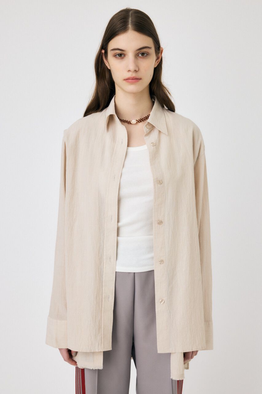 MOUSSY「LAYERED OVER シャツ」|シャツ・ブラウス|