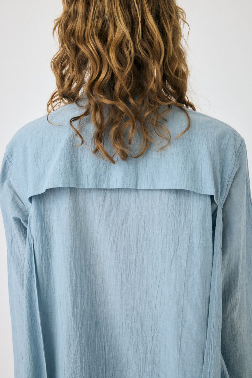 MOUSSY「LAYERED OVER シャツ」|シャツ・ブラウス|