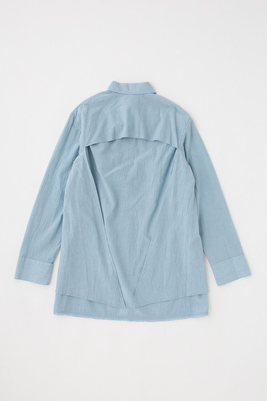 MOUSSY「LAYERED OVER シャツ」|シャツ・ブラウス|