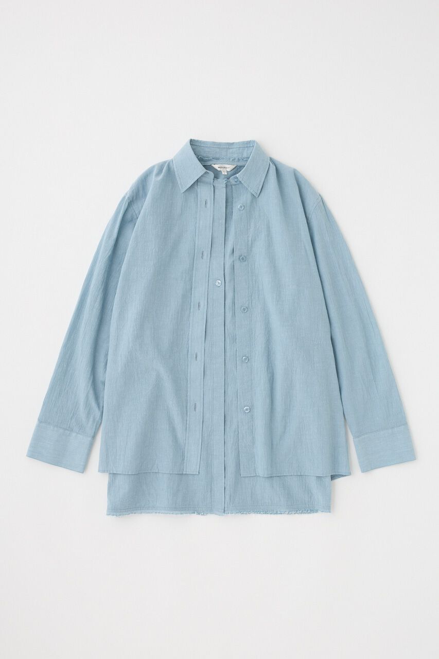 MOUSSY「LAYERED OVER シャツ」|シャツ・ブラウス|
