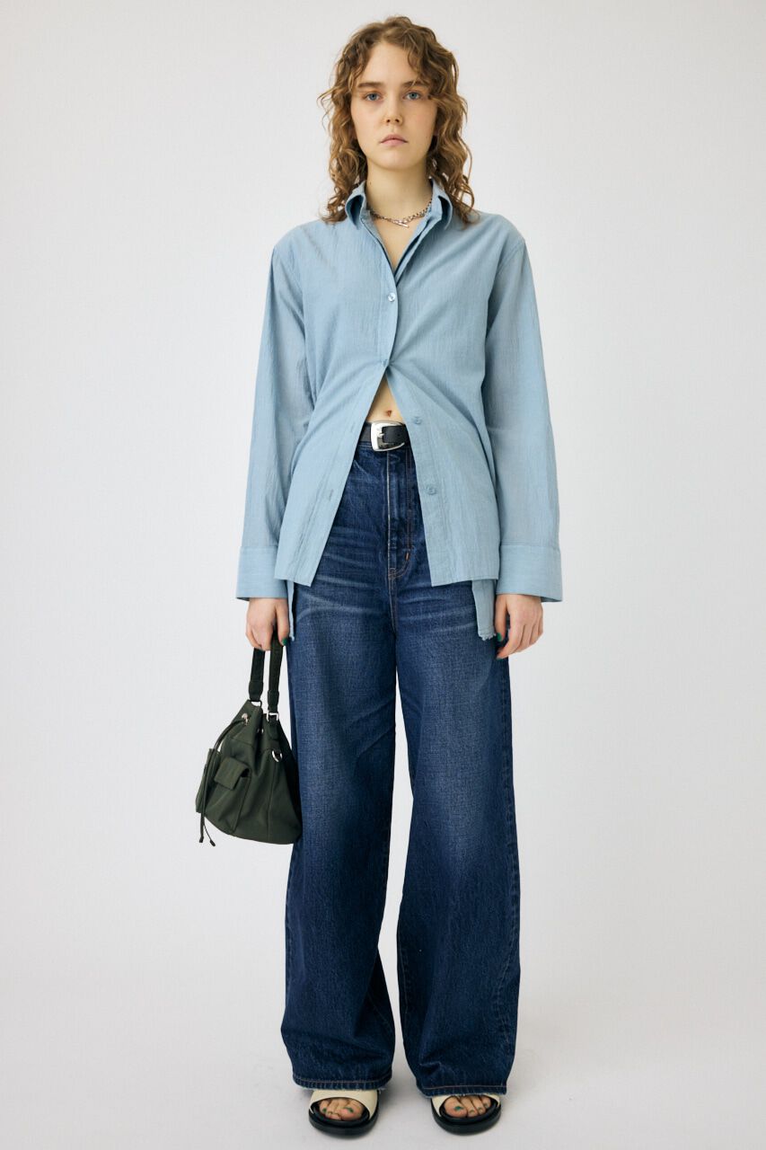 MOUSSY「LAYERED OVER シャツ」|シャツ・ブラウス|