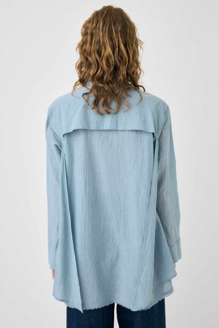 MOUSSY「LAYERED OVER シャツ」|シャツ・ブラウス|