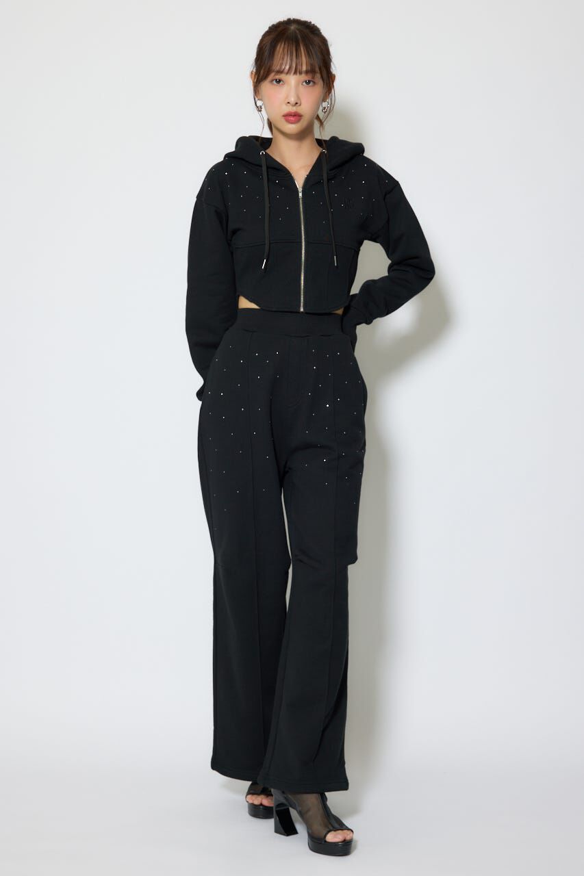 rienda「ビスチェディティールフードスウェット」|Tシャツ・カットソー|