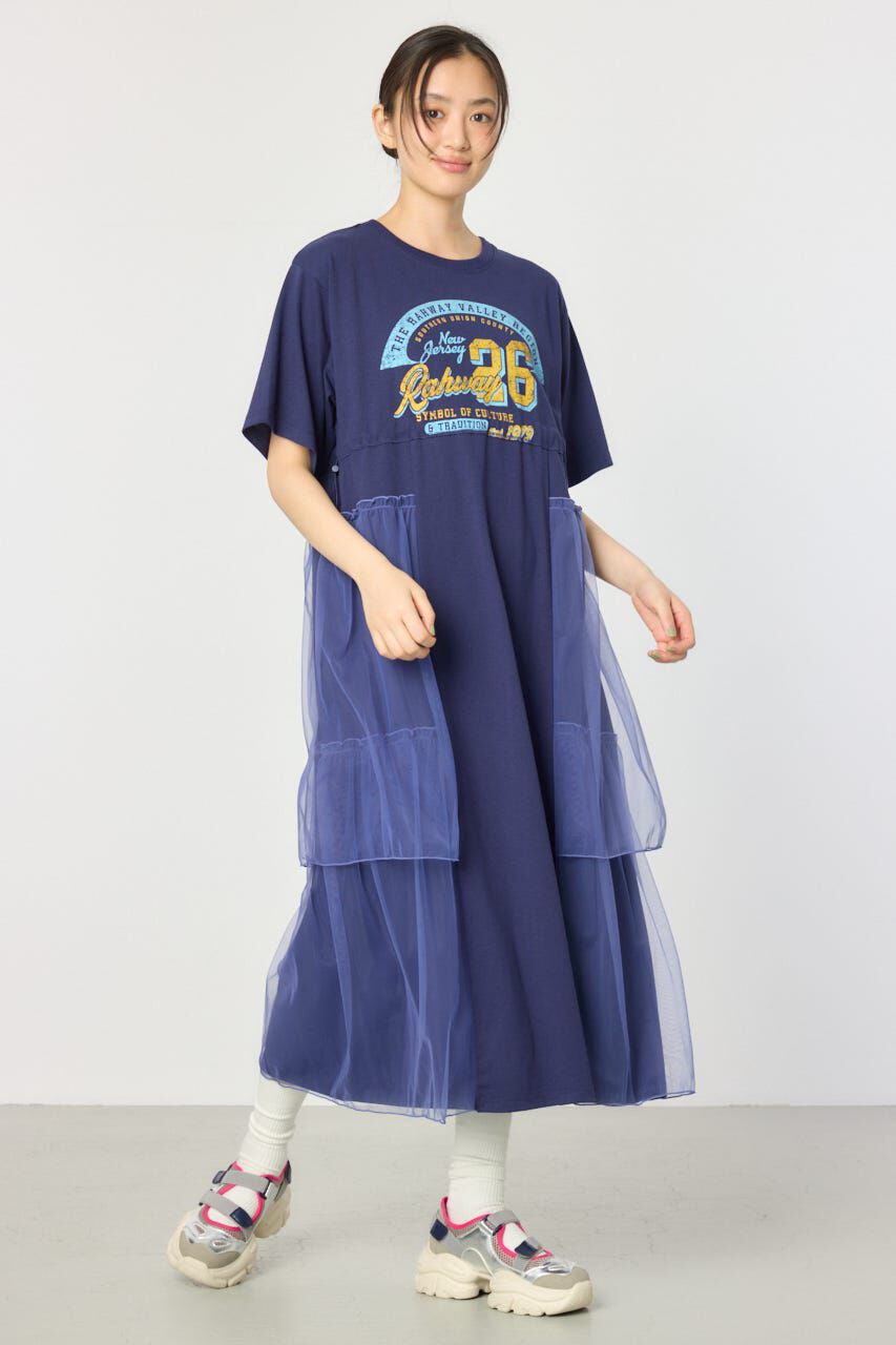 RODEO CROWNS「サイドティアードマキシワンピース」|ワンピース|NVY