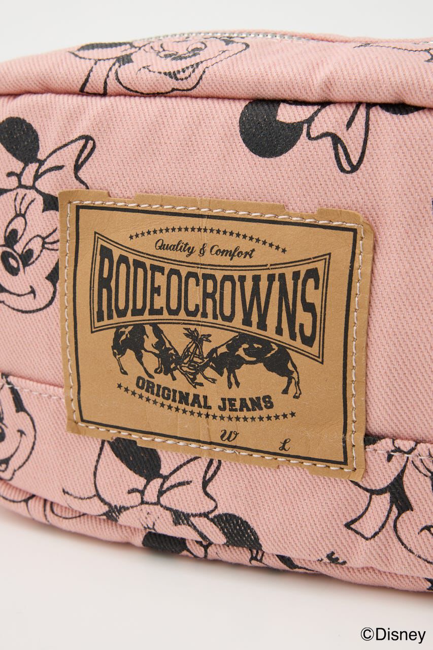 RODEO CROWNS「（ミッキー＆ミニー）DENIMポーチ」|ポーチ|