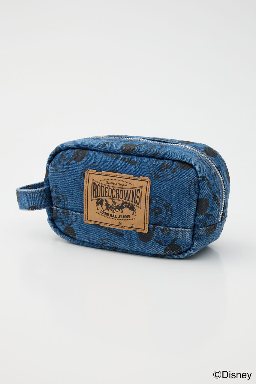 RODEO CROWNS「（ミッキー＆ミニー）DENIMポーチ」|ポーチ|