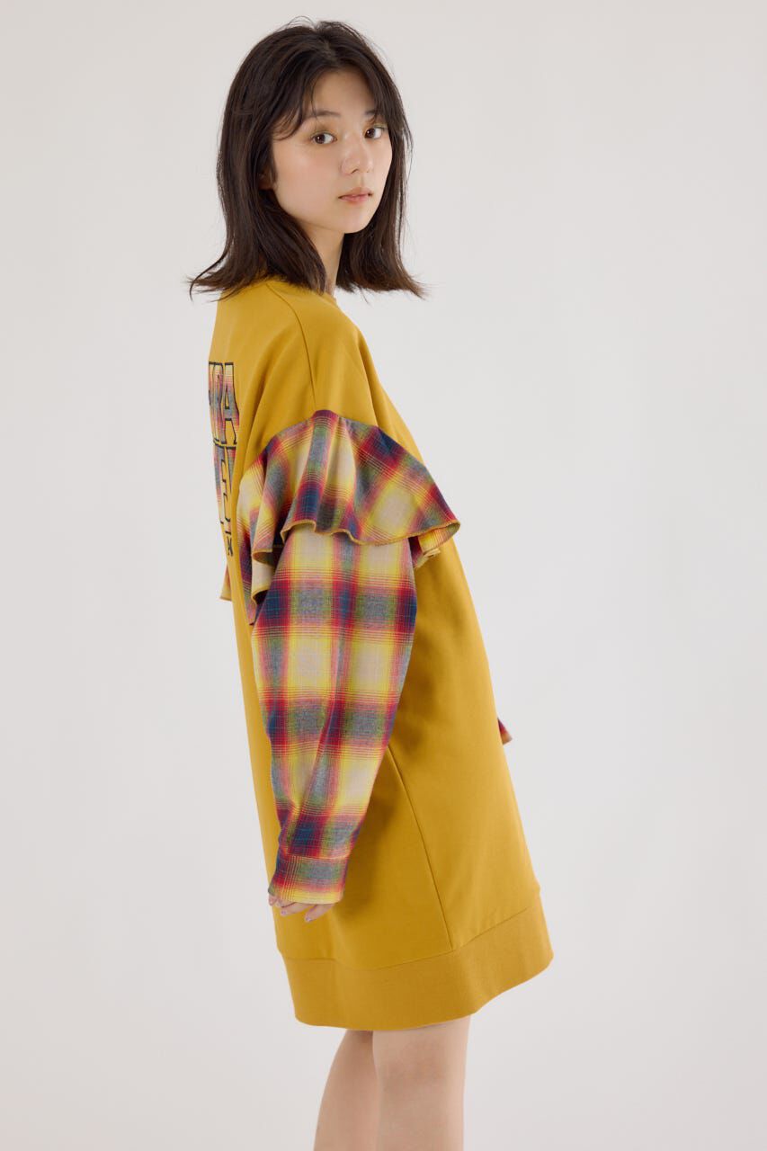 RODEO CROWNS「(THRASHER) リメイクスウェットワンピース」|ワンピース|