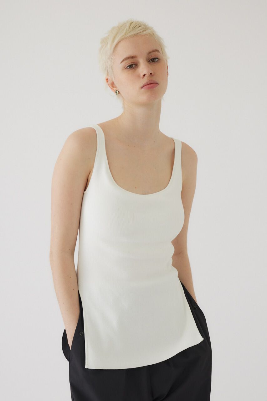 RIM.ARK 「Oval line padset tank」|タンクトップ|