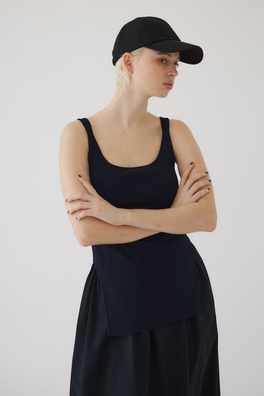 RIM.ARK 「Oval line padset tank」|タンクトップ|