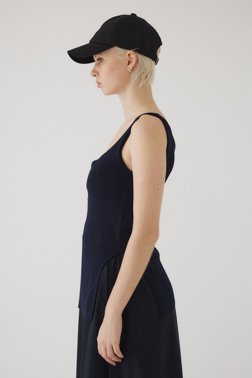 RIM.ARK 「Oval line padset tank」|タンクトップ|